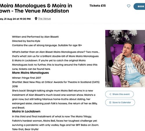 More Moira Monologues